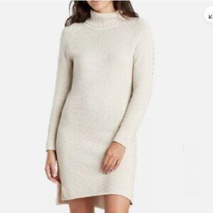 United By Blue Cream Long Sleeve Dress